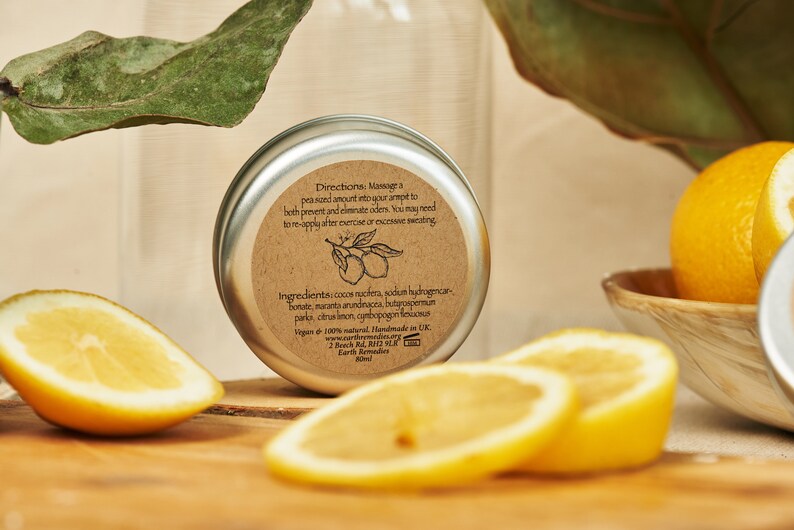 Lemon Meringue Deodorant Butter